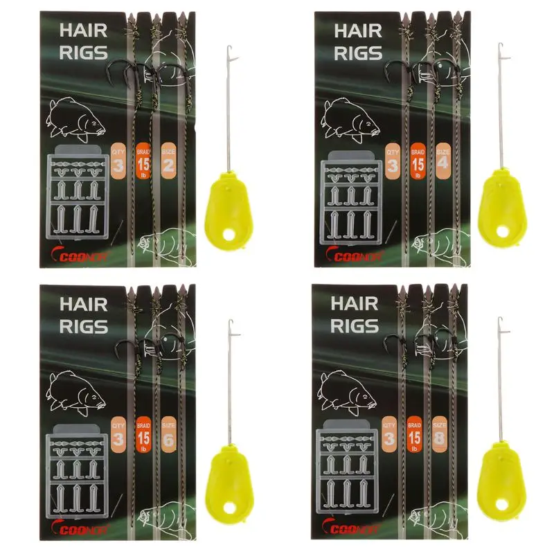

1 Set Line Group Fishing Tackle Handmade Braided Line Crochet Needle Hook Swivel Carp Platform Terminal Kit Ready Accessories