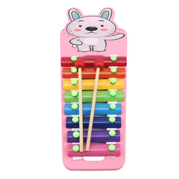 

Baby Musical Instrument Hand knock Music Instruments Piano Baby Early Educational Toys Animal Xylophon Toys For Children Gifts