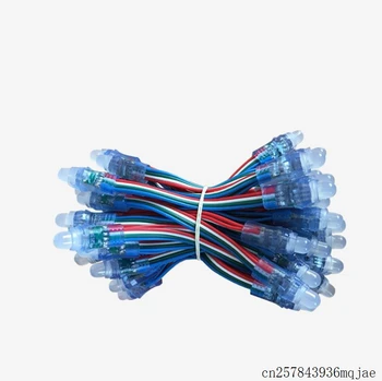 

1000pcs 12mm WS2811 Pixel LED Module Light Digital LED Pixel Lights DC 5V Input IP68 Waterproof RGB Color