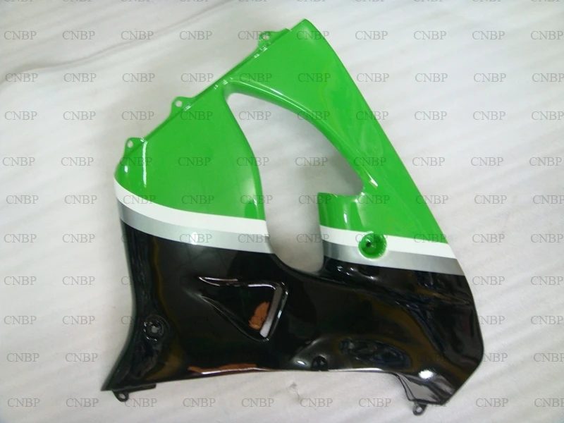 COMPRESSION mold Zx 9r 2000-2001 Обтекатели Zx9r 00 обтекателя Zx-9r 01 зелено-черные обтекатели - Цвет: COMPRESSION mold