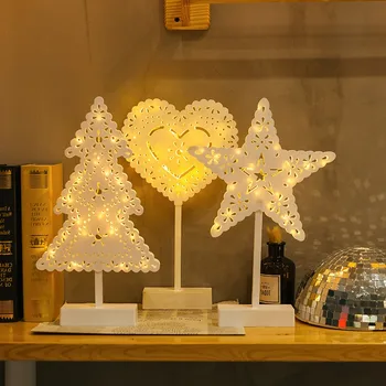 

Hear Star Tree Shape Table Lamps
