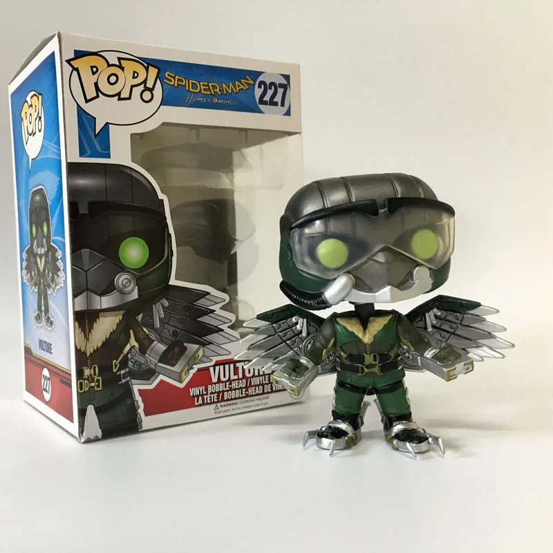 

FUNKO POP Spider-man Vulture Marvel Vinyl Doll Marvel Action Figures Collection Model Car Decoration Figure Toys