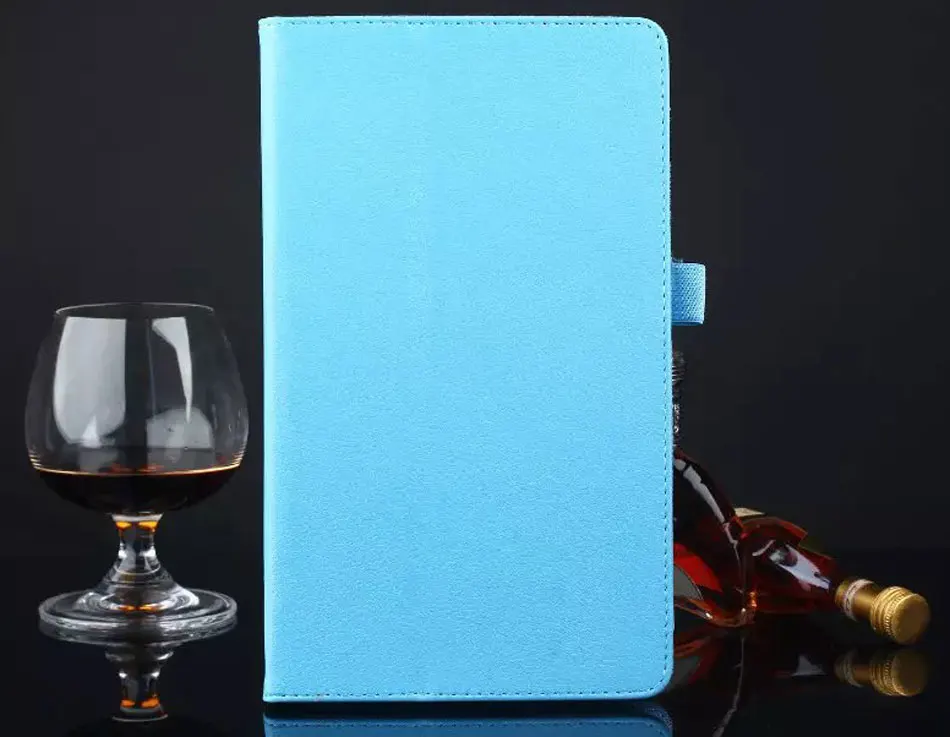 Two Fold Tablets Case For Huawei T5 Honor 5 10.1 Inch Tablet PU Smart Sleep Wake Up Cover For AGS2-W09 Huawei MediaPad T5 Cases-11