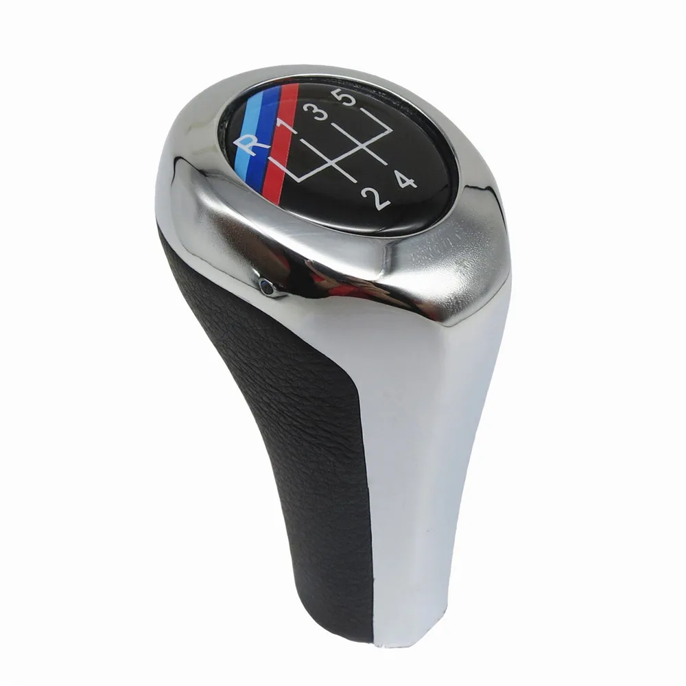 FaroeChi 5 Speed 6 Speed Gear Shift Lever Knob For BMW 1 3 5 6 Series E30 E32 E34 E36 E38 E39 E46 E53 E60 E63 E83 E84 E87 E90 - Название цвета: 5 Speed