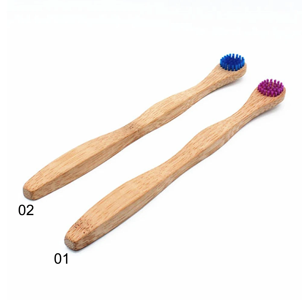 5 шт. натуральная бамбуковая щетка для ухода за зубами щетка для чистки зубов скребок для языка Чистый инструмент для взрослых Экологичная