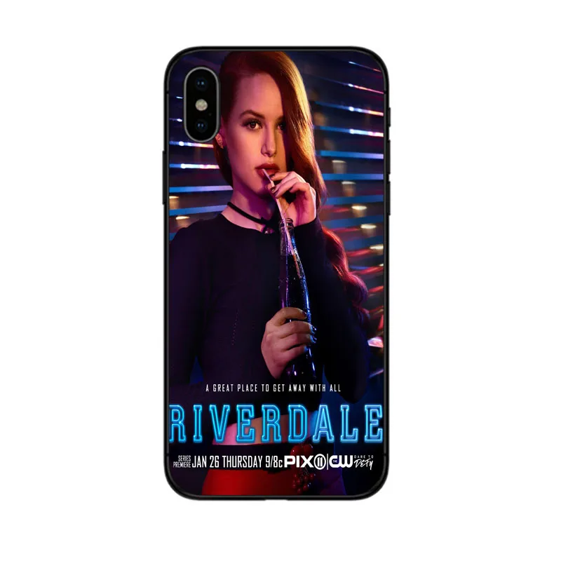 Американский ривердейл ТВ Jughead Jones Woz Черный кремний Телефон чехол для iPhone 6 S 7 8 Plus 5