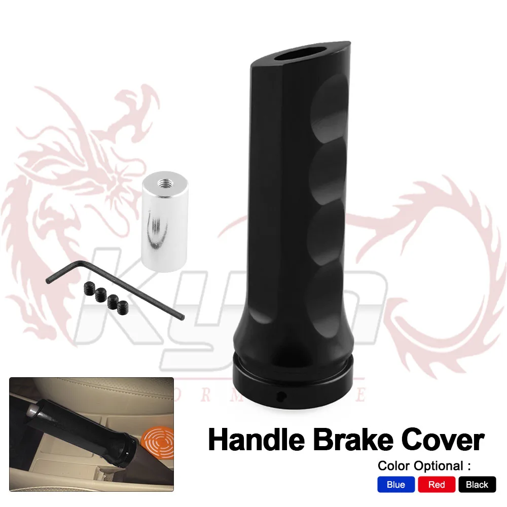 Aluminum Handle Emergency Parking Hand Brake Cover Grip Anti slip