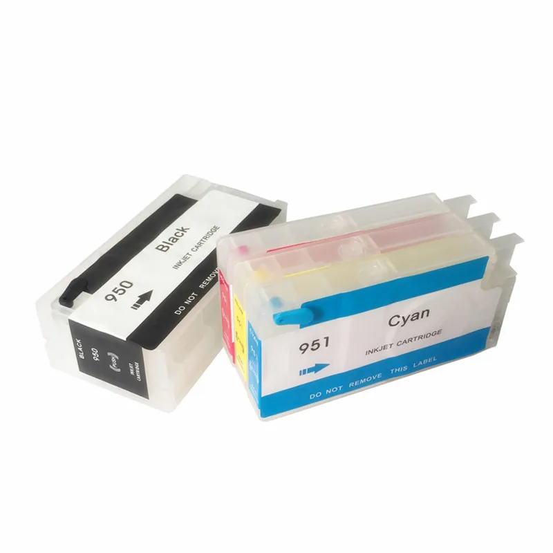 4 STKS BK CMY For HP 711 Refillable Ink Cartridges HP711 Jet T520 T120 Printer Blank Cartridge | Компьютеры и офис