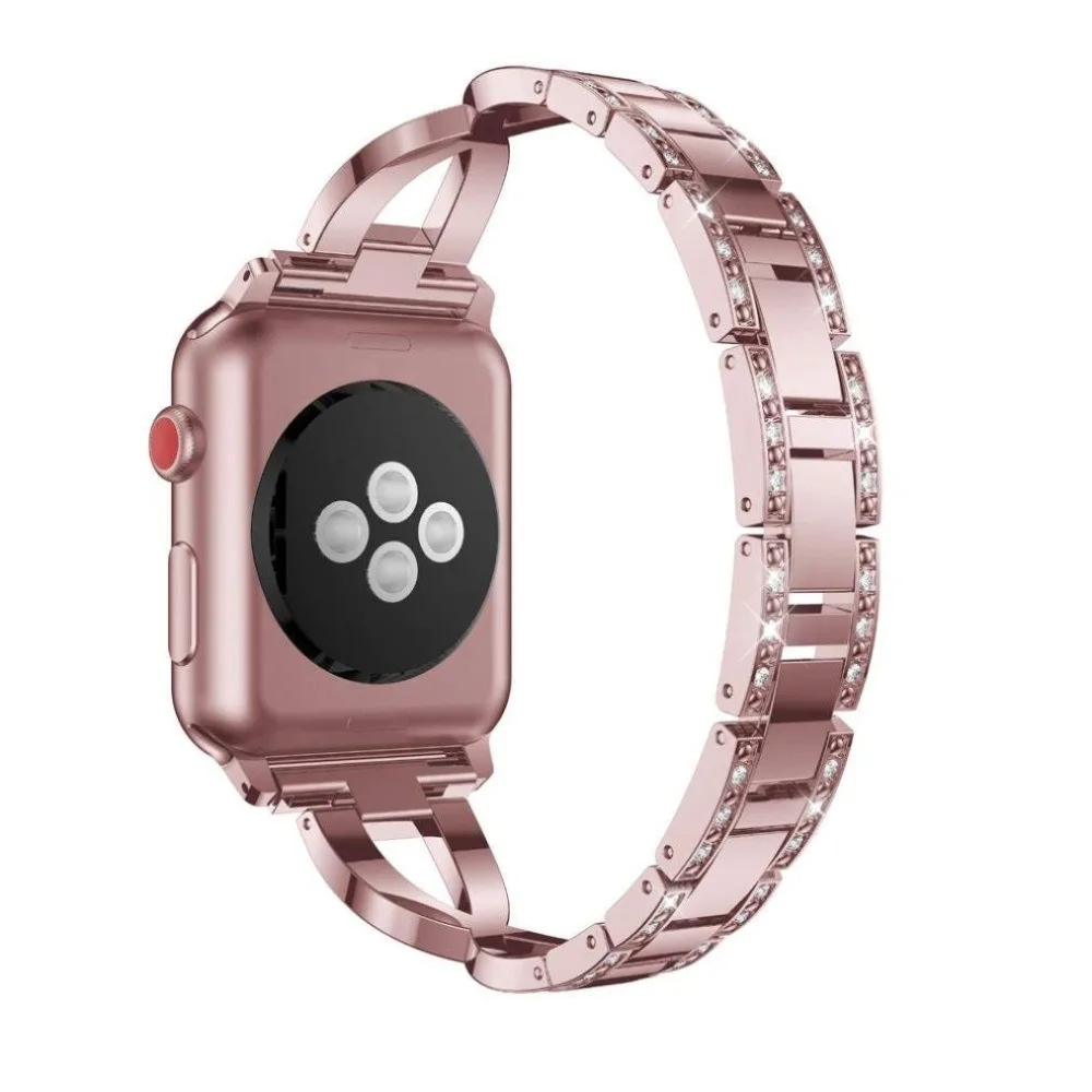 Stainless Steel Metal Watchband For Apple Watch 1 2 3 4 Series Watch Band iwatch 38mm 42mm 40mm 44mm Bracelet Strap Stainless Steel Metal Watchband For Apple Watch 1 2 3 4 Series Watch Band iwatch 38mm 42mm 40mm 44mm Bracelet Strap
