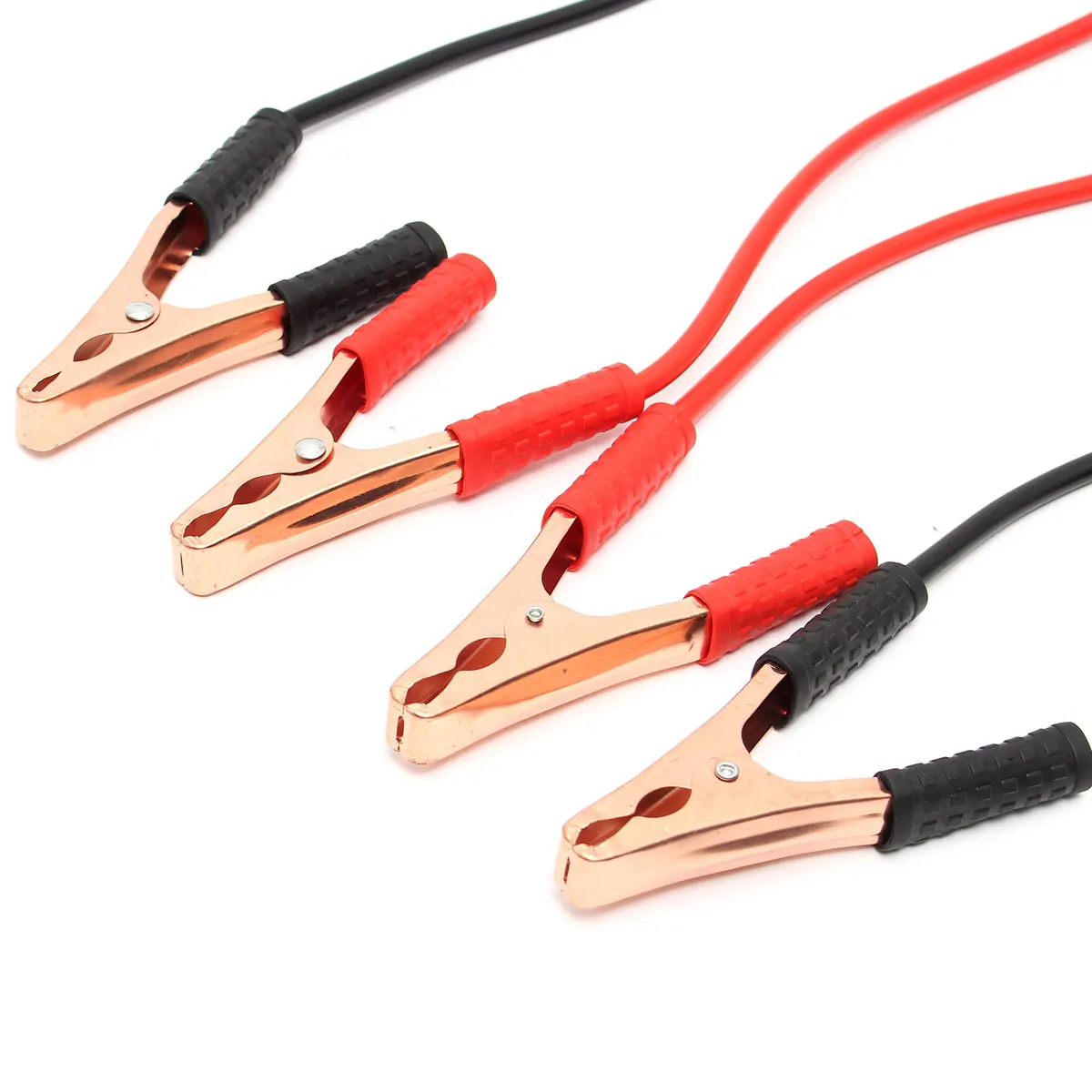 Abrazadera de batería de 2,5 metros pesado AMP cables de arranque de carga de energía de emergencia para la recuperación del Cable del amplificador de la batería de la furgoneta del coche