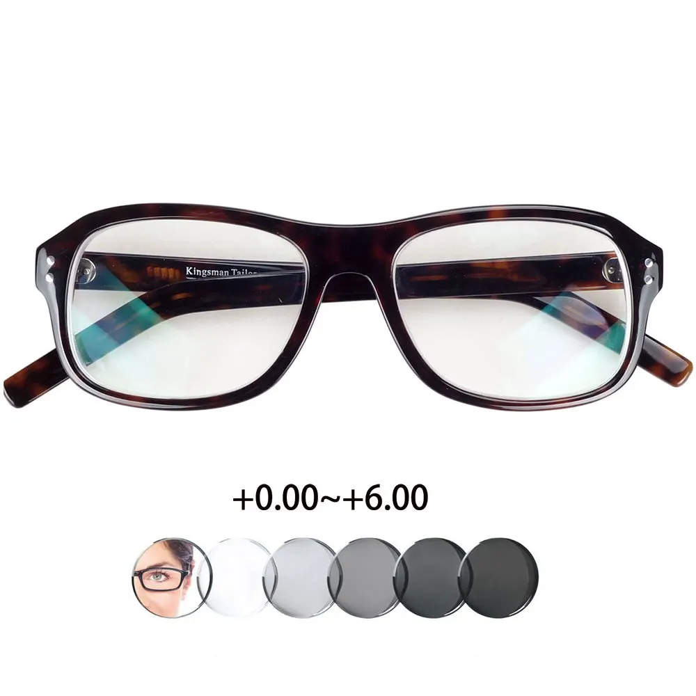 

Kingsman transition photochromic reading glasses men, 0~+6.0