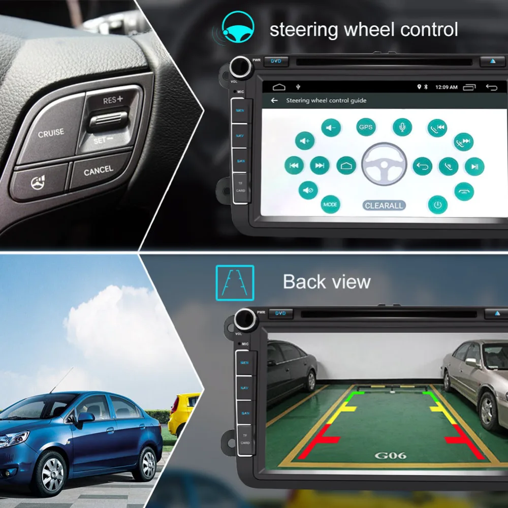Sale Junsun RAM 2+32GB Android 8.1 automagnitol 2 din android Car radio DVD For Golf 5 Passat b6 SEAT leon Tiguan Polo Skoda Octavia 3 Sale Junsun RAM 2+32GB Android 8.1 automagnitol 2 din android Car radio DVD For Golf 5 Passat b6 SEAT leon Tiguan Polo Skoda Octavia 3