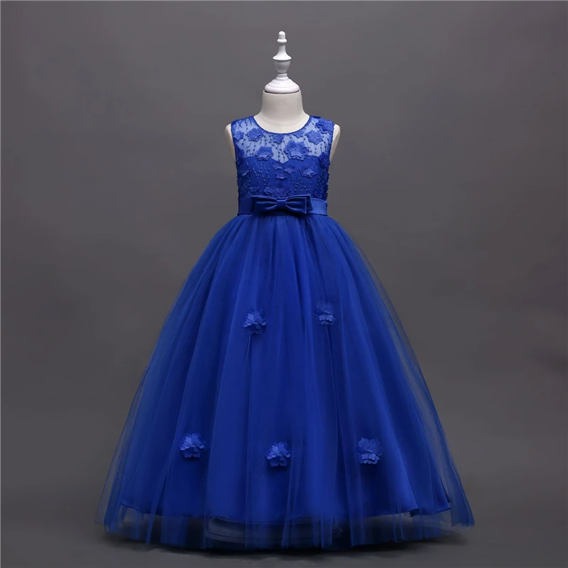 

Girls Birthday Dress Clothes 4 6 8 1 0 12 14 Years Girls Summer Formal Dress Princess Costume Elegant Wedding Children Clothing