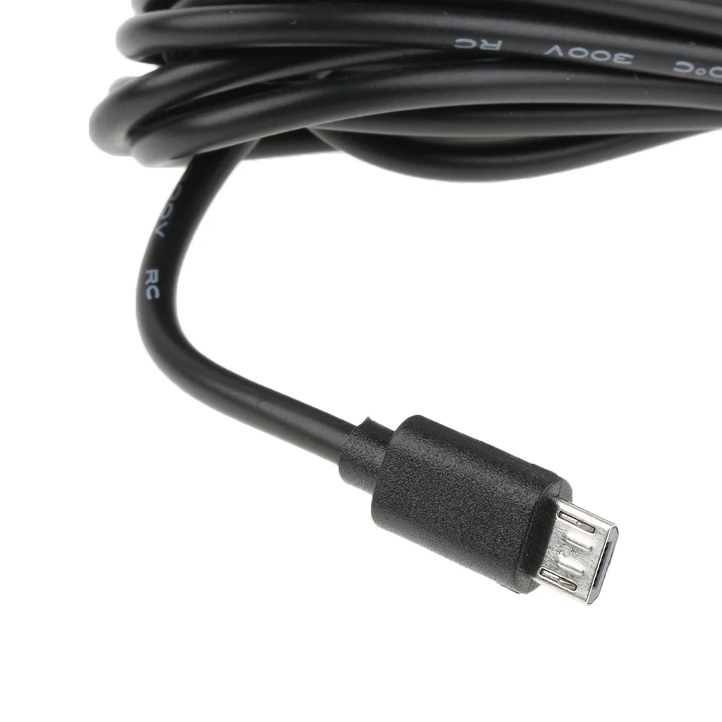 12 V/36 V до 5 V/2A автомобильный видеорегистратор комплект жестких дисков Micro USB головы OBD понижающий кабель DVR gps 3,5 метров