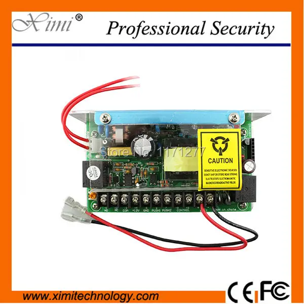 

High quality 110-240V 50-60HZ for access control power supply panel DC12V 5A switching power panel