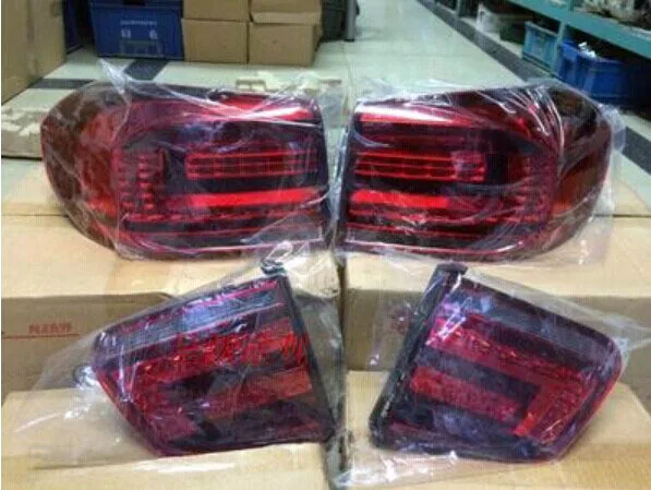 

4PCS/SETS  Rear Lights FIT For VW Tiguan 2012-2014  LED Tail Light