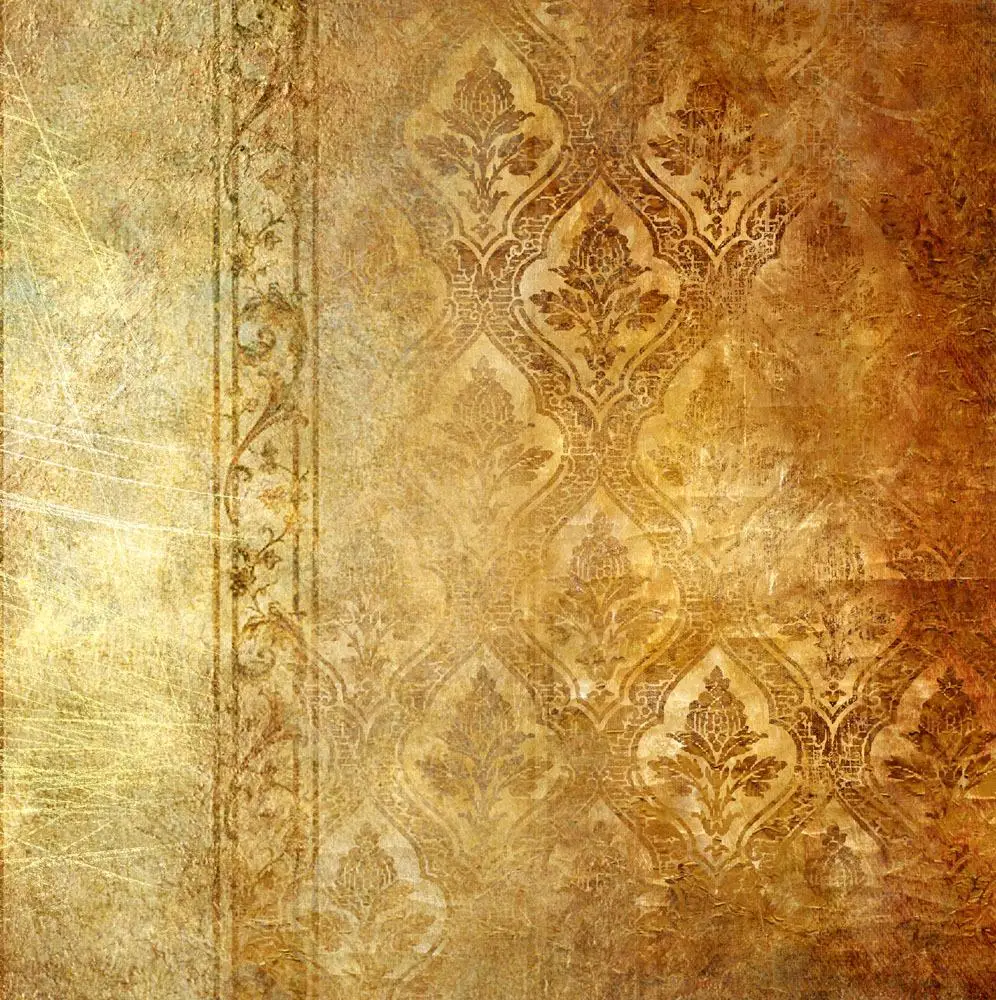 

SHENGYONGBAO 10x10ft Vinyl Custom Damask Photography Backdrops Prop Photo Studio Background JHW-35