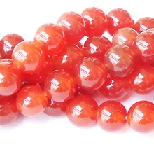 Скидка Натуральный Сердолик Красный Агат Круглый камень Бусины 3-18 мм подходят для ювелирных изделий DIY ожерелья или браслеты 1" 0915