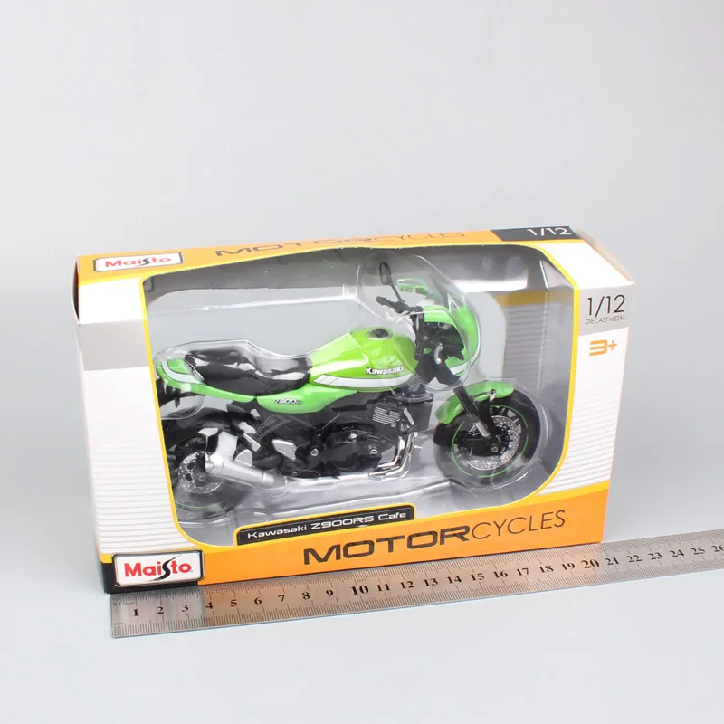Классический 1:12 Масштаб maisto Kawasaki Z900 RS Cafe racer Diecast дорога для мотокросса езды на