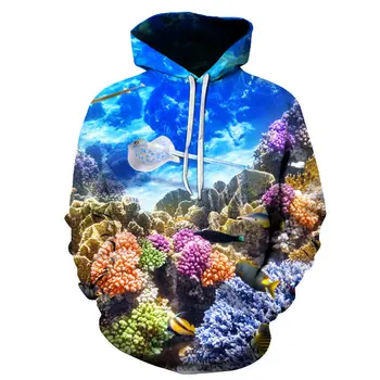 

Anime Hoodies fish 3D Hoodie Printed Hoody Men Sweatshirt Pullover Tracksuit Brand Coat Streatwear Jacket Drop Ship