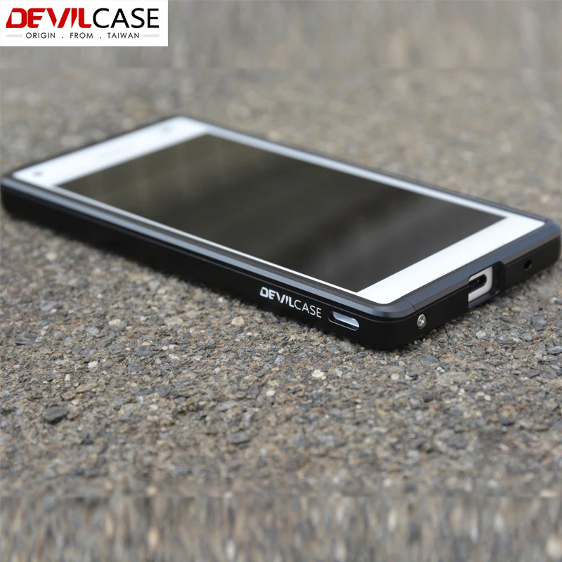 

DEVILCASE For SONY XPERIA Z5 Compact Aluminum Metal Bumper Frame CNC Cutout Precise Screw Protective Cases Z5mini Z5C 4.6Inches