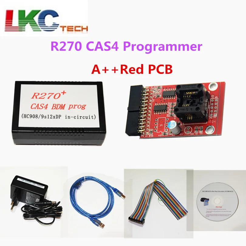 

2pcs DHL free Original R270+V1.20 Auto CAS4 BDM Programmer R270 CAS4 BDM Programmer Professional for B-M-W key prog