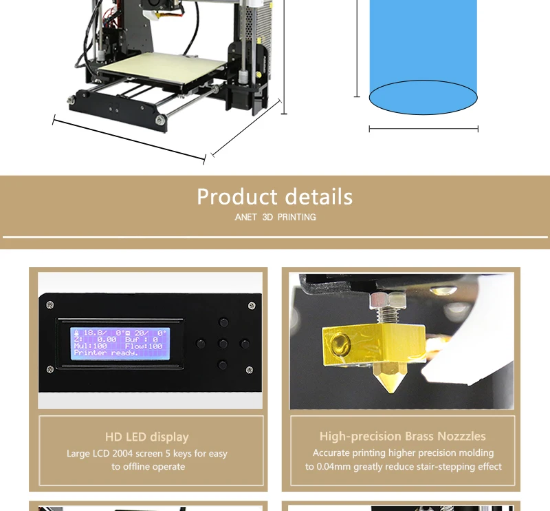 Anet A8 3D PRRINTER (5)