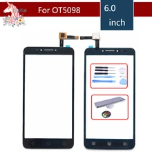 For Alcatel One Touch Pixi 4 6.0 OT5098 5098 5098O Touch Screen Digitizer Sensor Outer Glass Lens Panel Replacement цена For Alcatel One Touch Pixi 4 6.0 OT5098 5098 5098O Touch Screen Digitizer Sensor Outer Glass Lens Panel Replacement цены онлайн