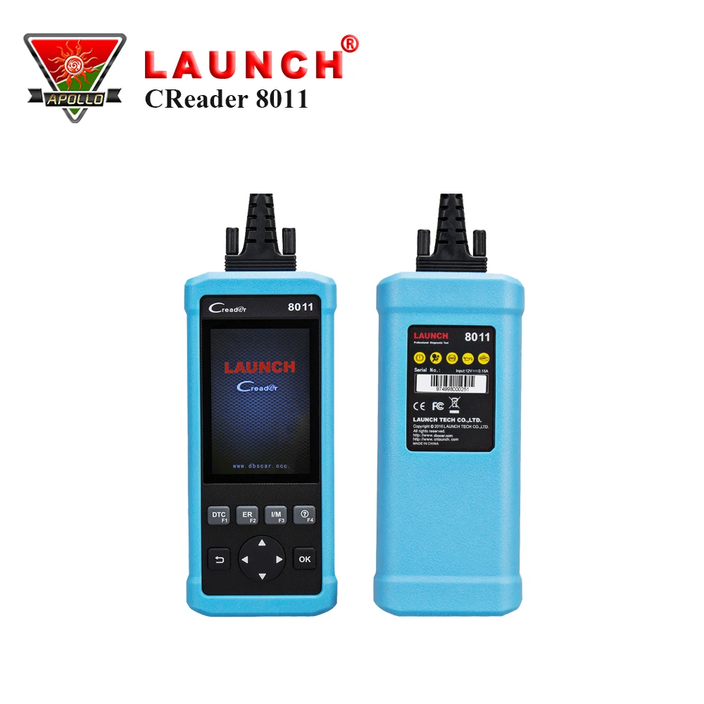 

Launch OBDII Scanner Code Reader CReader 8011 Diagnostic Tool with OBD 2 full test +ABS/SRS+Oil/EPB/BMS reset free update online