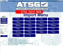 NOVO 2012 ATSG (Transmissões Automáticas Grupo Information Service Repair) reparação manuais