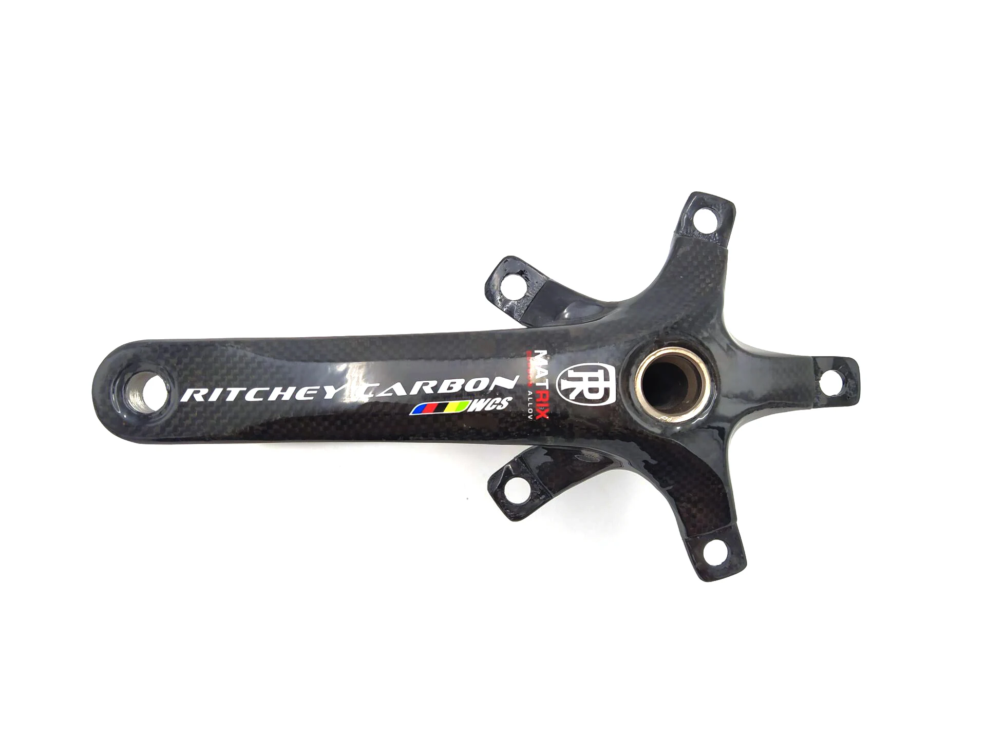 

New WCS bicycle parts carbon fiber four claw five claw crank center set