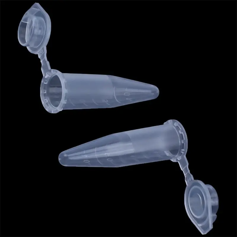 25 штук х пластиковые трубки пластиковые центрифужные трубки лабораторной прозрачной центрифужной трубки со шкалой 1,5 мл