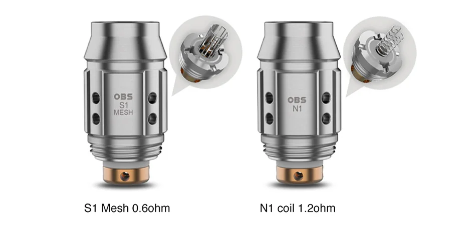 OBS Cube mini Replacement Coil 5pcs
