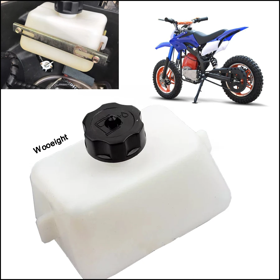 Gas Fuel Tank Oil Petrol Tank for 2-Stroke 43cc 47 49cc Mini Moto ATV Dirt Bike 