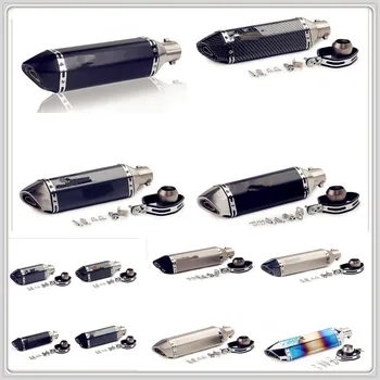 

51mm Motorcycle Modify Exhaust pipe Muffler universal for HONDA CBF600 SA CBR600F hoRnet 250 cb400 CB599 CB600 HORNET