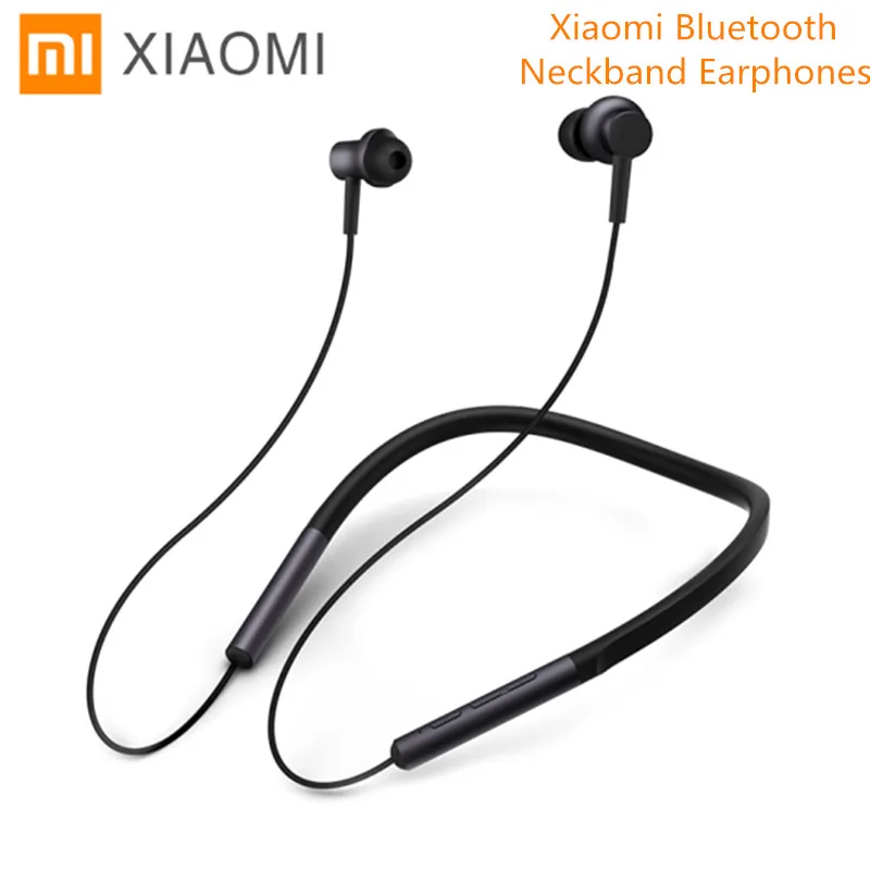 Xiaomi mi Bluetooth спортивные наушники с нашейным ободом Беспроводная Apt X гибридная