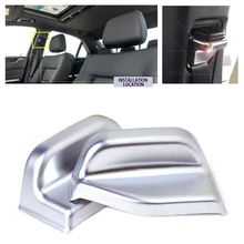 beler ABS Chrome Plated Interior B Pillar Seat Belt Adjust Cover Trim for Mercedes Benz B Class W246 B180 B250 2012-2014 2015