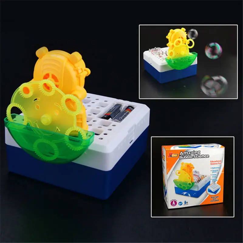 30X DIY автоматическая машина для пузырей развития ребенка, машина для образования пузырьков, развивающие игрушки для детей