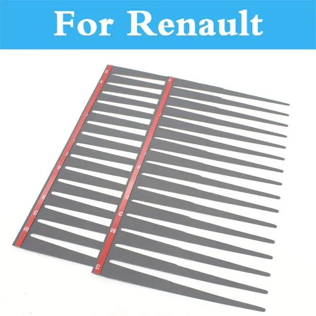 

3D Charming Black False Eyelashes Sticker Car Headlight For Renault Twizy Vel Satis Symbol Talisman Twingo Wind ZOE Sandero RS