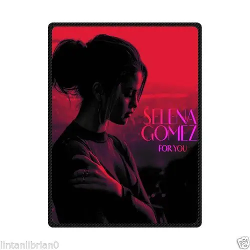 

Selena Gomez For You Size Large Custom Soft Fleece Throw Blanket