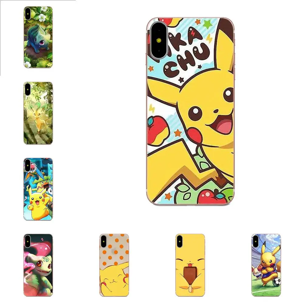 

Pokemons For Apple iPhone 4 4S 5 5C 5S SE 6 6S 7 8 Plus X XS Max XR Soft Screen Protector