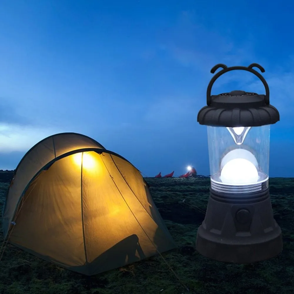 Portable Camping Light Super Bright Hanging Tent Light Lantern Battery