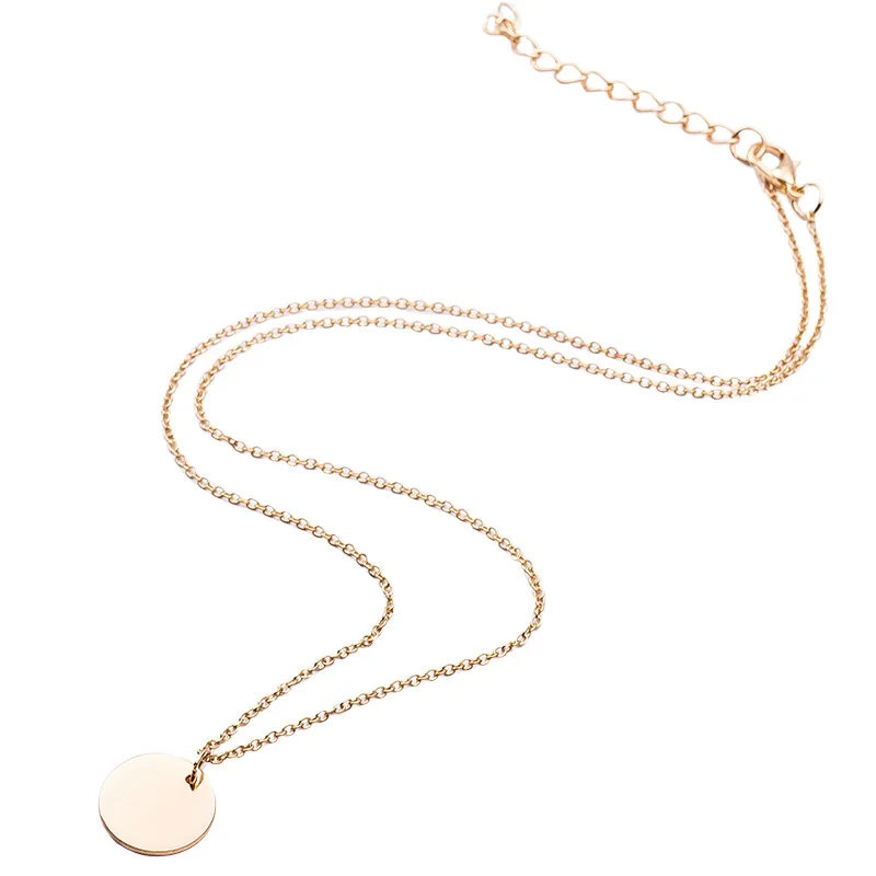 N1081-Round-Coin-Pendant-Necklaces-Women-Chain-Collares-Fashion-Jewelry-OL-Bijoux-ras-de-cou-High (1)