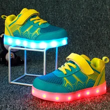 font b Children b font font b Shoes b font Light Led luminous font b
