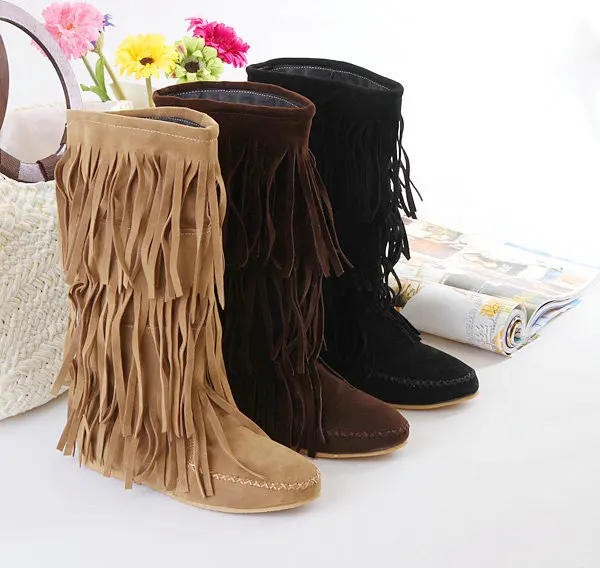 summer flat boots