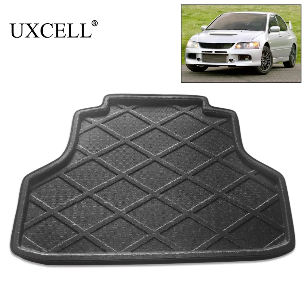 

UXCELL One Piece Of Random Send Black Rear Car Trunk Tray Boot Liner Cargo Floor Protection Mat Cover For Mitsubishi Lancer 2006