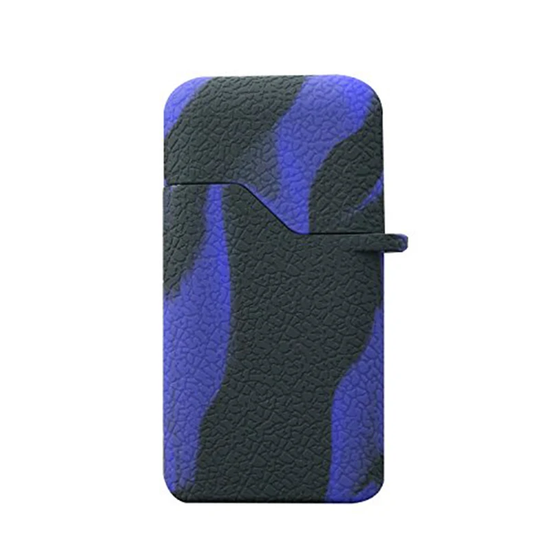 2 шт текстурный чехол для Suorin Air 400mAh Защитный силиконовый прорезиненный чехол наклейка гелевая наклейка - Цвет: black purple case