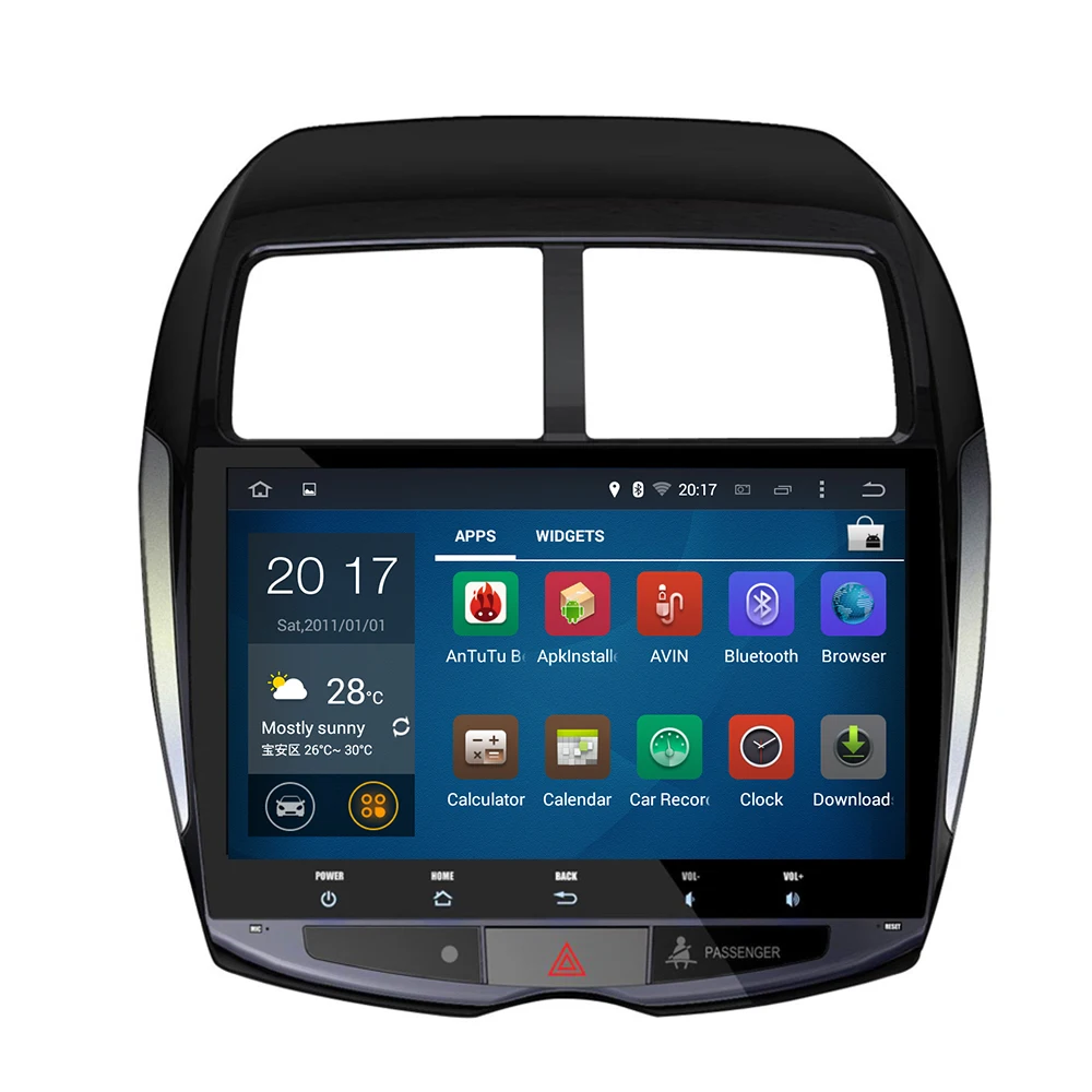 

Android 9.0 8 CORE Car Radio Multimedia Player 2 din dvd GPS For Mitsubishi ASX 2010-2017 Navigation headunit Stereo10.2" RDS