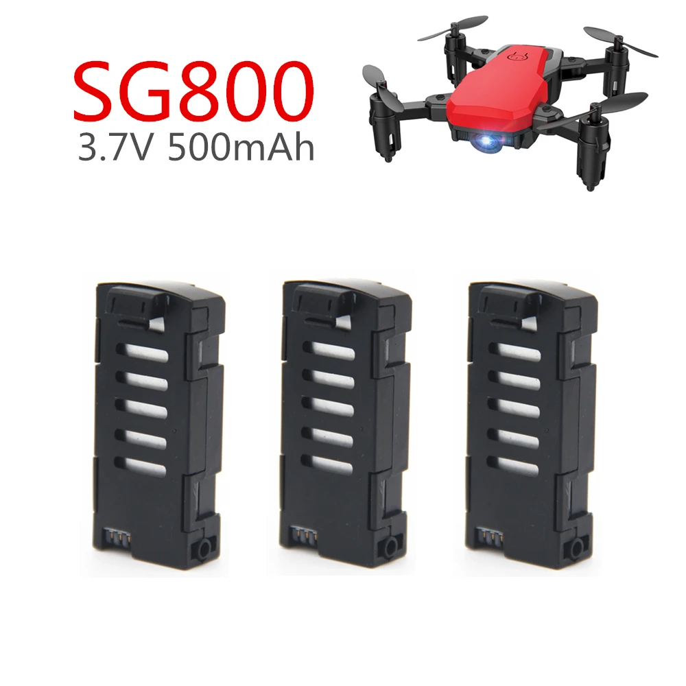 3 шт. аккумулятор SG800 7 в 500 мАч запасные части для аккумулятора дрона