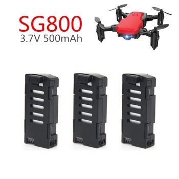 

3pcs SG800 Battery 3.7V 500mAh Spare Parts For SG800 RC Drone Battery